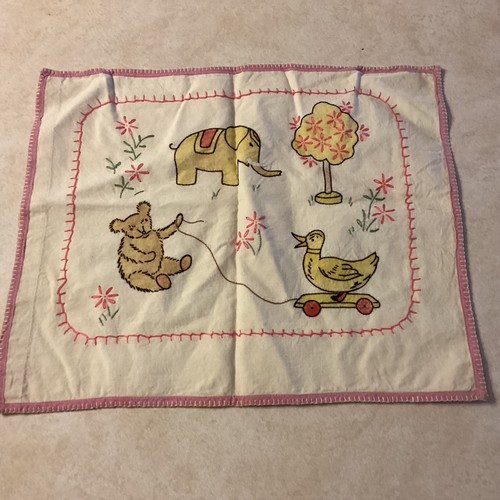 Vintage 1940s 50s embroidered - vintage, 1940s-50s