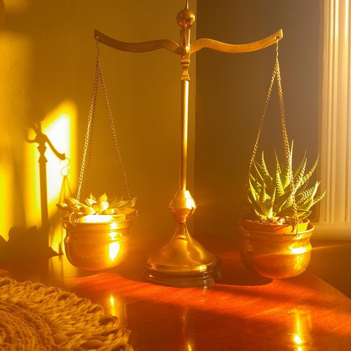 Vintage brass scales - , of