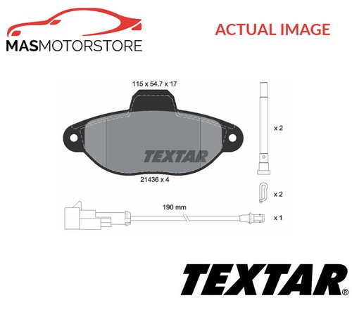 Brake pads set - braking, pad