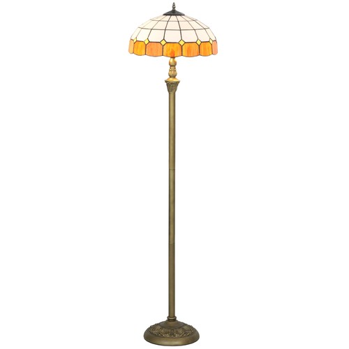 Floor lamp with handcrafted - floor,