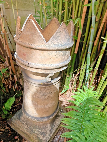 Vintage king chimney pots - king,