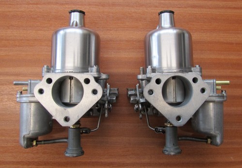Twin hs6 carburettors - su,