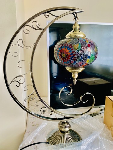 Large turkish mosaic moon - large,
