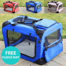 RayGar Pet Carrier Soft Crate Portable Foldable Fabric Dog Cat Travel Case Bag