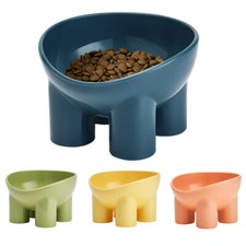 Raised Tilted Elevated Bowls Pet Cat Dog Food Water Bowl High-foot Feeder Bowl