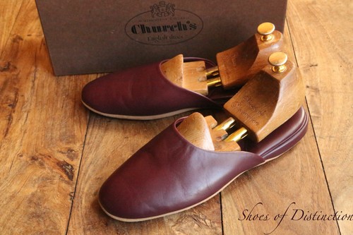 Church burgundy leather - burgundy,