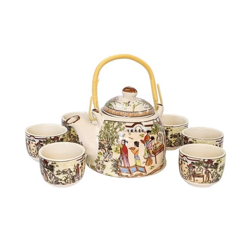 Chinese porcelain tea set - chinese,