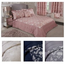 Bedspread Set 3Pcs Luxury Jacquard Bedspread Double King Single Bed B Meadow