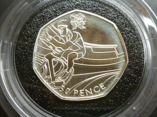 Olympic 50p coins royal mint - olympic,