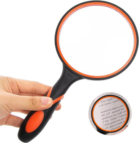Magnifying glass 10x handheld - magnifying,