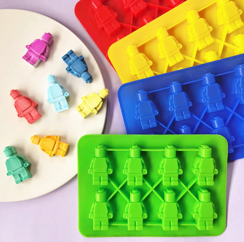 Robots figures silicone - robots,