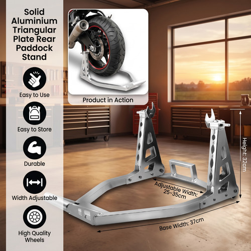 Rear motorcycle aluminium - rear,