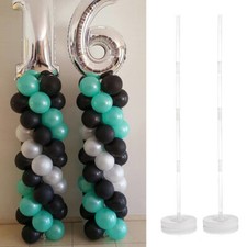 2x Balloon Column Base Stand