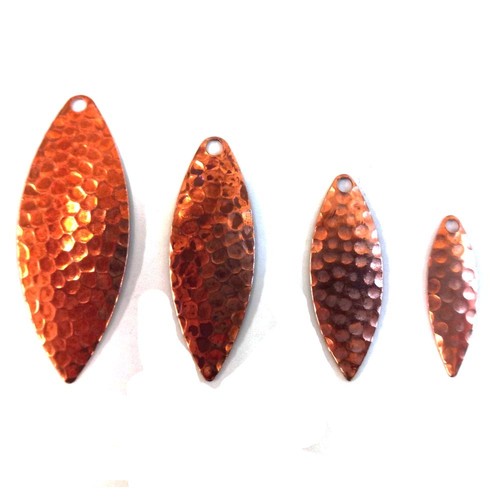 Willow leaf copper spinner - copper,
