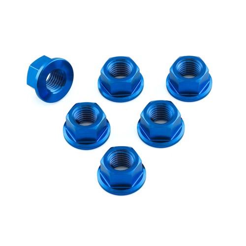 Titanium sprocket nuts m10 - titanium,