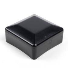 Square external Black Plastic
