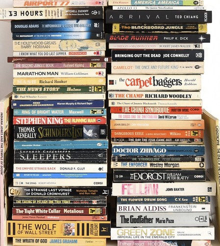Movie tie books - books, :
