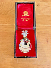 Vintage 1984 Stuart Devlin Sterling Silver & Enamel Caddy Spoon with Case