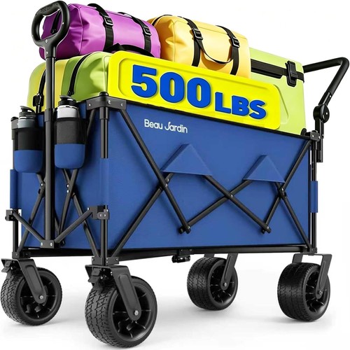 Folding festival trolley wagon - folding,