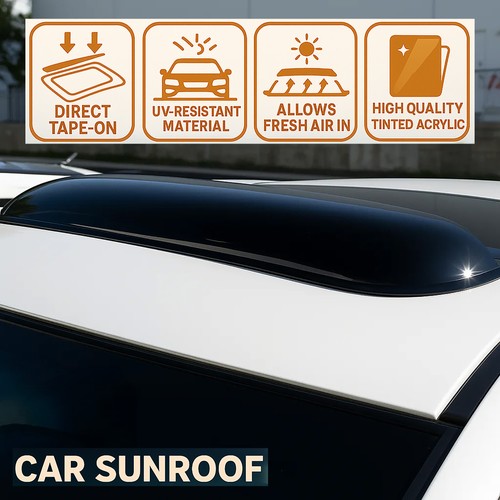 Smoke tinted sunroof moonroof - tinted,