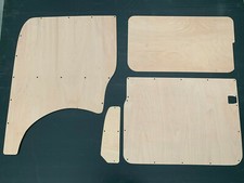 VW TRANSPORTER SWB T5 Factory Type 6mm Plylining Ply lining Camper Van Style T