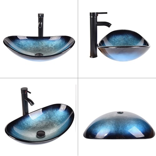 Bathroom countertop basin set - countertop,