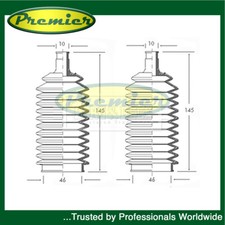 Premier Front Steering Rack Boot Set Fits MG MGB 1962-1980 1.8 2.3 3.5 17H6569