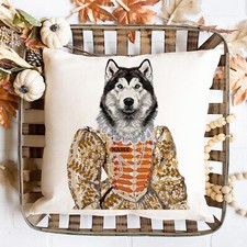 Personalised Husky Cushion