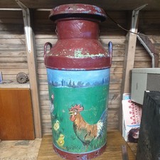 Vintage Milk Churn + Lid