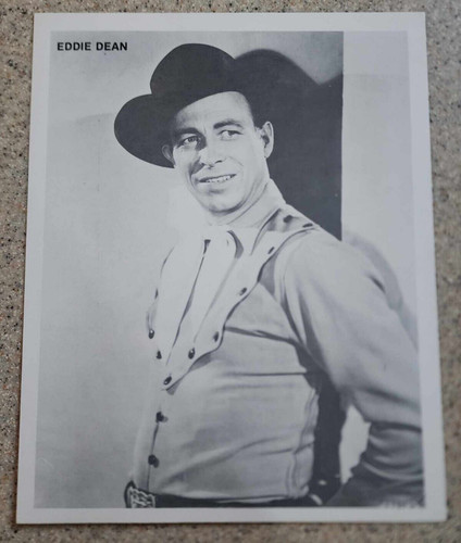 Eddie dean cowboy actor - dean, actor/singer