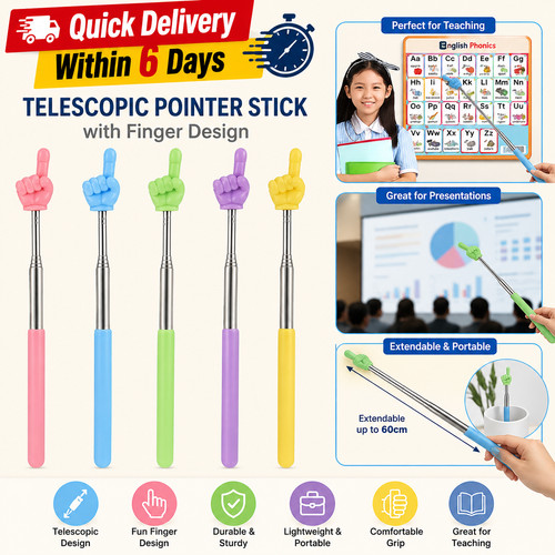 Retractable finger pointer - finger,