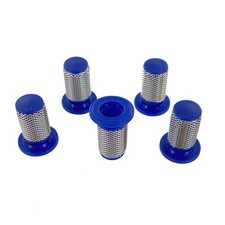 ARAG Blue 50 Mesh Top Hat Crop Sprayer Nozzle Filter 5 Pack Allman Hardi etc