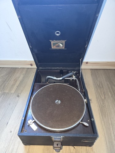 Hmv 102 vintage black cased - hmv,
