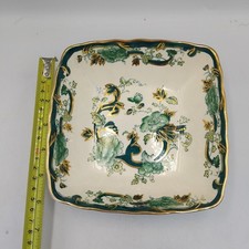 Masons Green Chartreuse Square Dish