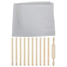 12 Pcs Clay Slab Tools Roller Guide Pottery Ceramic Making