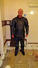 Motorcycle leathers large