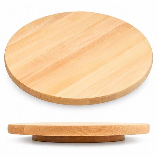Wooden lazy susan turntable - wooden,