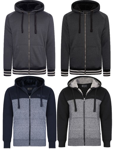 Mens kam hooded sherpa fur - hooded,