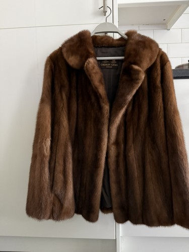 Genuine calman links mink fur - calman,