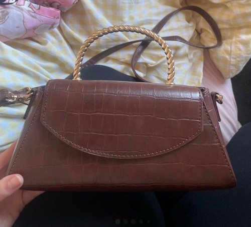 Primark brown croc faux - brown,