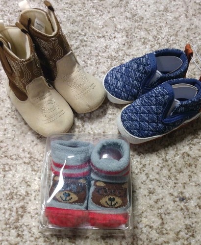 Baby boy shoes - size, 0-12