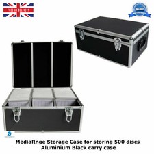 1 x CD DVD Storage DJ Case 500