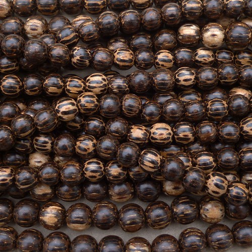 Natural polished old palm wood - natural,