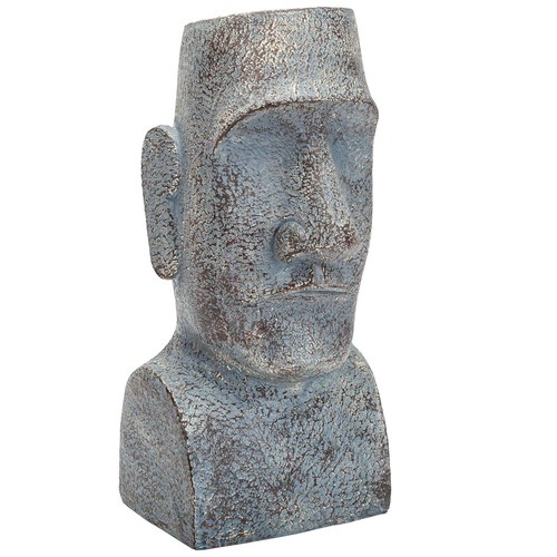 Easter island stone bust head - easter,