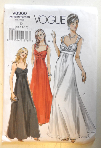 Vogue v8360 sewing pattern - sewing,