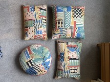Vintage 1980’s Collier Campbell Côte d’Azur  Liberty Print Handmade Cushion Set