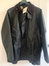 Barbour Bedale Wax Jacket Sage 42 New With tag