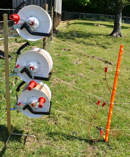 Electric fence geared reel - electric,