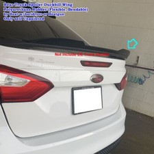 Stock 284FC Add-on OE Trunk Spoiler Wing Fits 2011~2018 Ford Focus MK3 Sedan