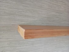 Wooden vintage ,floating shelf  with free supports